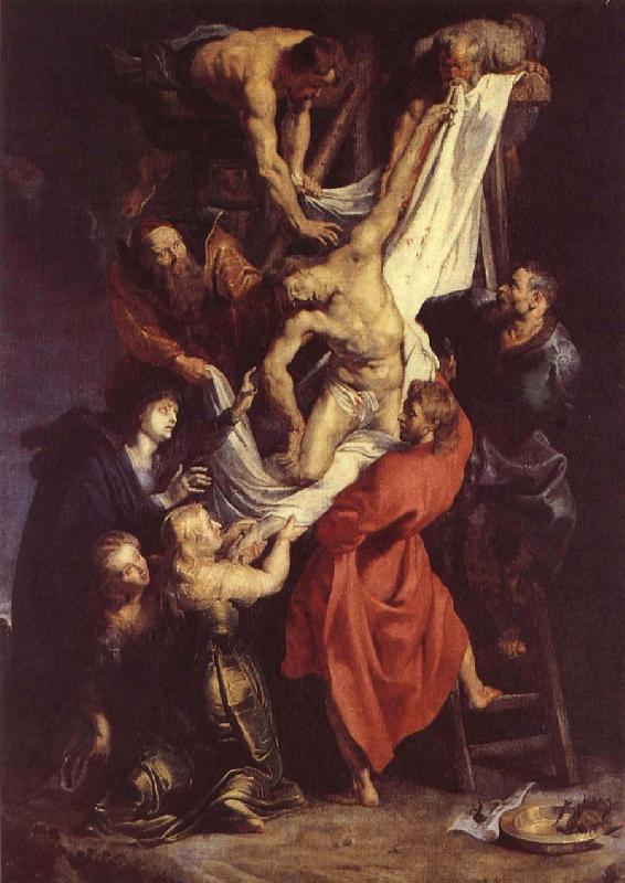 Peter Paul Rubens Korsnedtagningen oil painting image